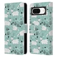 thumbnail image 1 of Head Case Designs Officially Licensed Andrea Lauren Design Animals Goats Leather Book Wallet Case Cover Compatible with Google Pixel 8, 1 of 6