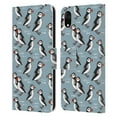 thumbnail image 1 of Head Case Designs Officially Licensed Andrea Lauren Design Birds Puffins Leather Book Wallet Case Cover Compatible with Apple iPhone XR, 1 of 6