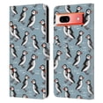 thumbnail image 1 of Head Case Designs Officially Licensed Andrea Lauren Design Birds Puffins Leather Book Wallet Case Cover Compatible with Google Pixel 7a, 1 of 6