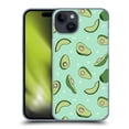 thumbnail image 1 of Head Case Designs Officially Licensed Andrea Lauren Design Food Pattern Avocado Hard Back Case Compatible with Apple iPhone 15 Plus, 1 of 7