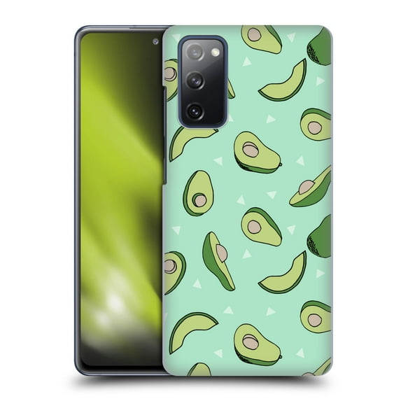 Head Case Designs Officially Licensed Andrea Lauren Design Food Pattern Avocado Hard Back Case Compatible with Samsung Galaxy S20 FE / 5G