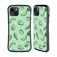 thumbnail image 1 of Head Case Designs Officially Licensed Andrea Lauren Design Food Pattern Avocado Hybrid Case Compatible with Apple iPhone 15 Plus, 1 of 7