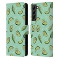 thumbnail image 1 of Head Case Designs Officially Licensed Andrea Lauren Design Food Pattern Avocado Leather Book Wallet Case Cover Compatible with Samsung Galaxy S22+ 5G, 1 of 6