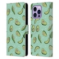 thumbnail image 1 of Head Case Designs Officially Licensed Andrea Lauren Design Food Pattern Avocado Leather Book Wallet Case Cover Compatible with Apple iPhone 14 Pro Max, 1 of 6