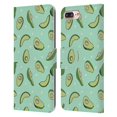 thumbnail image 1 of Head Case Designs Officially Licensed Andrea Lauren Design Food Pattern Avocado Leather Book Wallet Case Cover Compatible with Apple iPhone 7 Plus / iPhone 8 Plus, 1 of 6