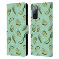 thumbnail image 1 of Head Case Designs Officially Licensed Andrea Lauren Design Food Pattern Avocado Leather Book Wallet Case Cover Compatible with Samsung Galaxy S20 FE / 5G, 1 of 6