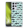 thumbnail image 1 of Head Case Designs Officially Licensed Andrea Lauren Design Sea Animals Sharks Soft Gel Case Compatible with Samsung Galaxy S21 Ultra 5G, 1 of 7