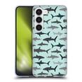 thumbnail image 1 of Head Case Designs Officially Licensed Andrea Lauren Design Sea Animals Sharks Soft Gel Case Compatible with Samsung Galaxy S23 5G, 1 of 7