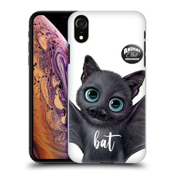 Head Case Designs Officially Licensed Animal Club International Faces Bat Hard Back Case Compatible with Apple iPhone XR