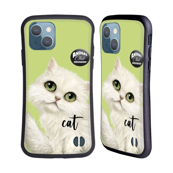 Head Case Designs Officially Licensed Animal Club International Faces British Shorthair Hybrid Case Compatible with Apple iPhone 13