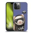 thumbnail image 1 of Head Case Designs Officially Licensed Animal Club International Faces Ferret Hard Back Case Compatible with Apple iPhone 14 Pro Max, 1 of 7
