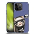 thumbnail image 1 of Head Case Designs Officially Licensed Animal Club International Faces Ferret Soft Gel Case Compatible with Apple iPhone 15 Pro, 1 of 7