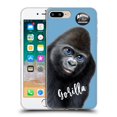thumbnail image 1 of Head Case Designs Officially Licensed Animal Club International Faces Gorilla Soft Gel Case Compatible with Apple iPhone 7 Plus / iPhone 8 Plus, 1 of 7