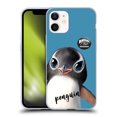 thumbnail image 1 of Head Case Designs Officially Licensed Animal Club International Faces Penguin Soft Gel Case Compatible with Apple iPhone 12 Mini, 1 of 7