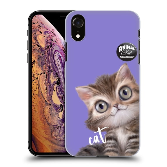 Head Case Designs Officially Licensed Animal Club International Faces Persian Cat Hard Back Case Compatible with Apple iPhone XR