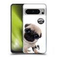 thumbnail image 1 of Head Case Designs Officially Licensed Animal Club International Faces Pug Soft Gel Case Compatible with Google Pixel 8 Pro, 1 of 7
