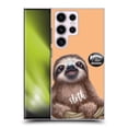 thumbnail image 1 of Head Case Designs Officially Licensed Animal Club International Faces Sloth Hard Back Case Compatible with Samsung Galaxy S23 Ultra 5G, 1 of 7