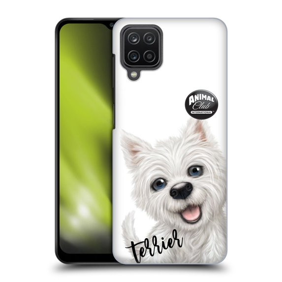 Head Case Designs Officially Licensed Animal Club International Faces Terrier Hard Back Case Compatible with Samsung Galaxy A12 (2020)