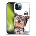 thumbnail image 1 of Head Case Designs Officially Licensed Animal Club International Faces Yorkie Hard Back Case Compatible with Apple iPhone 12 Pro Max, 1 of 7