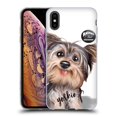 thumbnail image 1 of Head Case Designs Officially Licensed Animal Club International Faces Yorkie Soft Gel Case Compatible with Apple iPhone XS Max, 1 of 7