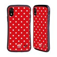 thumbnail image 1 of Head Case Designs Officially Licensed Animal Club International Patterns Polka Dots Red Hybrid Case Compatible with Apple iPhone XR, 1 of 7