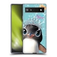thumbnail image 1 of Head Case Designs Officially Licensed Animal Club International Royal Faces Penguin Soft Gel Case Compatible with Google Pixel 6a, 1 of 7