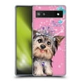 thumbnail image 1 of Head Case Designs Officially Licensed Animal Club International Royal Faces Yorkie Soft Gel Case Compatible with Google Pixel 6a, 1 of 7