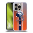 thumbnail image 1 of Head Case Designs NFL Denver Broncos Logo Helmet Soft Gel Case for Apple iPhone 16 Pro, 1 of 7