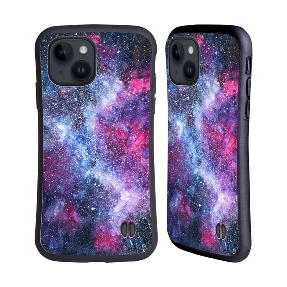 Head Case Designs Officially Licensed Anis Illustration Assorted Designs Galaxy Hybrid Case Compatible with Apple iPhone 15