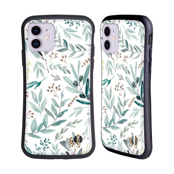 Head Case Designs Officially Licensed Anis Illustration Bloomers Eucalyptus Hybrid Case Compatible with Apple iPhone 11