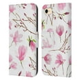 thumbnail image 1 of Head Case Designs Officially Licensed Anis Illustration Flower Pattern 2 Magnolia Leather Book Wallet Case Cover Compatible with Apple iPhone 7 / 8 / SE 2020 & 2022, 1 of 6