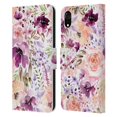 thumbnail image 1 of Head Case Designs Officially Licensed Anis Illustration Flower Pattern 3 Floral Chaos Leather Book Wallet Case Cover Compatible with Apple iPhone XR, 1 of 6