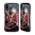 thumbnail image 1 of Head Case Designs Officially Licensed Anne Stokes Dragon Friendship Dragonkin Hybrid Case Compatible with Apple iPhone XR, 1 of 7