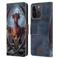 thumbnail image 1 of Head Case Designs Officially Licensed Anne Stokes Dragon Friendship Guardian Leather Book Wallet Case Cover Compatible with Apple iPhone 15 Pro, 1 of 6