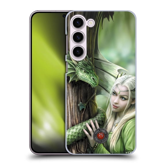 Head Case Designs Officially Licensed Anne Stokes Dragon Friendship Kindred Spirits Hard Back Case Compatible with Samsung Galaxy S23+ 5G