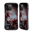 thumbnail image 1 of Head Case Designs Officially Licensed Anne Stokes Dragon Friendship Scarlet Mage Hybrid Case Compatible with Apple iPhone 15 Pro Max, 1 of 7