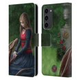 thumbnail image 1 of Head Case Designs Officially Licensed Anne Stokes Dragon Friendship Secret Garden Leather Book Wallet Case Cover Compatible with Samsung Galaxy S23+ 5G, 1 of 6