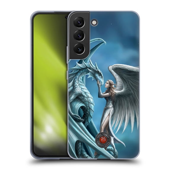 Head Case Designs Officially Licensed Anne Stokes Dragon Friendship Silverback Soft Gel Case Compatible with Samsung Galaxy S22+ 5G
