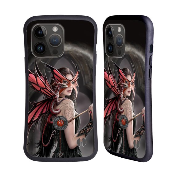 Head Case Designs Officially Licensed Anne Stokes Dragon Friendship Spellbound Hybrid Case Compatible with Apple iPhone 15 Pro Max