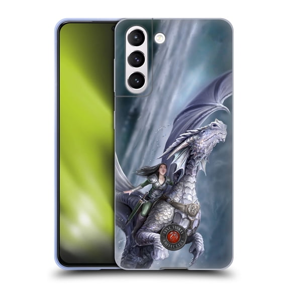 Head Case Designs Officially Licensed Anne Stokes Dragon Friendship Take To The Air Soft Gel Case Compatible with Samsung Galaxy S21 5G