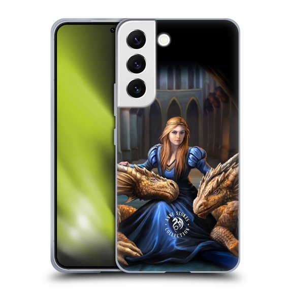 Head Case Designs Officially Licensed Anne Stokes Dragons 3 Fierce Loyalty Soft Gel Case Compatible with Samsung Galaxy S22 5G