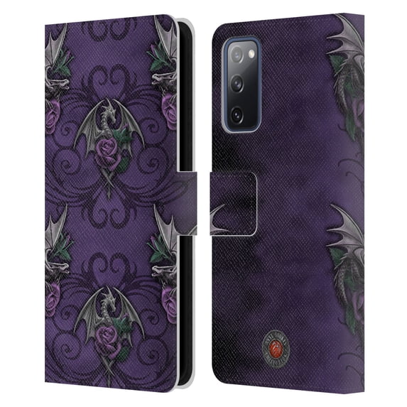 Head Case Designs Officially Licensed Anne Stokes Dragons 3 Pattern Leather Book Wallet Case Cover Compatible with Samsung Galaxy S20 FE / 5G