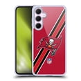 thumbnail image 1 of Head Case Designs NFL Tampa Bay Buccaneers Logo Stripes Soft Gel Case for Samsung Galaxy A35 5G, 1 of 7