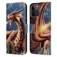 thumbnail image 1 of Head Case Designs Officially Licensed Anne Stokes Dragons Fury Leather Book Wallet Case Cover Compatible with Apple iPhone 15 Pro Max, 1 of 6