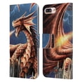 thumbnail image 1 of Head Case Designs Officially Licensed Anne Stokes Dragons Fury Leather Book Wallet Case Cover Compatible with Apple iPhone 7 Plus / iPhone 8 Plus, 1 of 6
