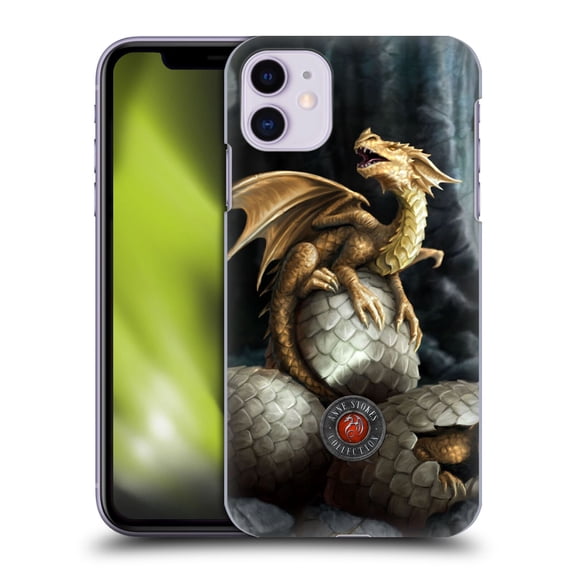 Head Case Designs Officially Licensed Anne Stokes Dragons Golden Treasures Hard Back Case Compatible with Apple iPhone 11