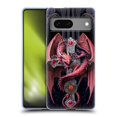thumbnail image 1 of Head Case Designs Officially Licensed Anne Stokes Dragons Gothic Guardians Soft Gel Case Compatible with Google Pixel 7, 1 of 7