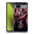 thumbnail image 1 of Head Case Designs Officially Licensed Anne Stokes Dragons Gothic Guardians Soft Gel Case Compatible with Google Pixel 7a, 1 of 7