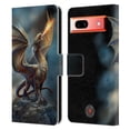 thumbnail image 1 of Head Case Designs Officially Licensed Anne Stokes Dragons Noble Leather Book Wallet Case Cover Compatible with Google Pixel 7a, 1 of 6