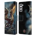 thumbnail image 1 of Head Case Designs Officially Licensed Anne Stokes Dragons Noble Leather Book Wallet Case Cover Compatible with Samsung Galaxy S21+ 5G, 1 of 6